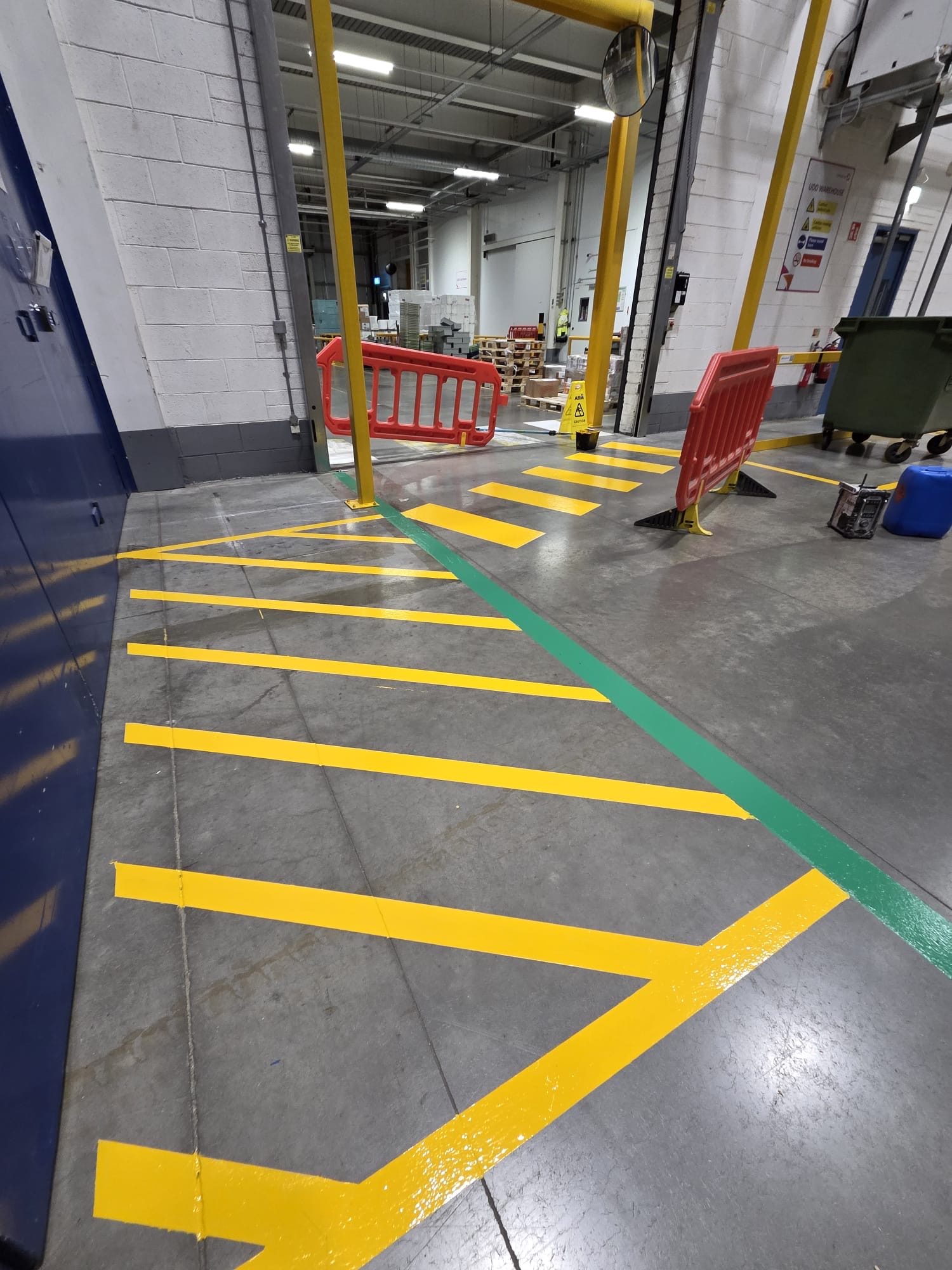 Pharmaceutical Factory Safety Line Marking, Dublin project photograph 5