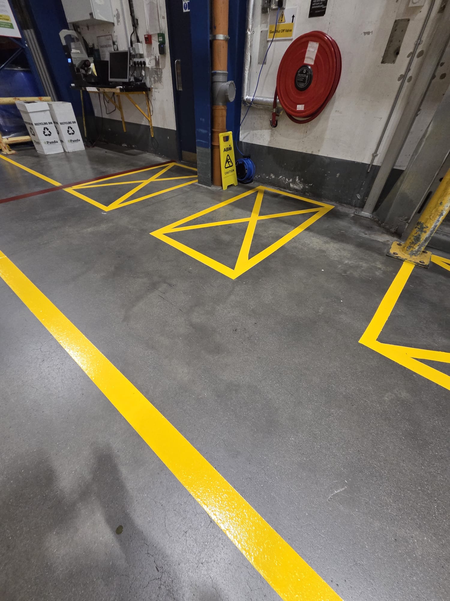 Pharmaceutical Factory Safety Line Marking, Dublin project photograph 13
