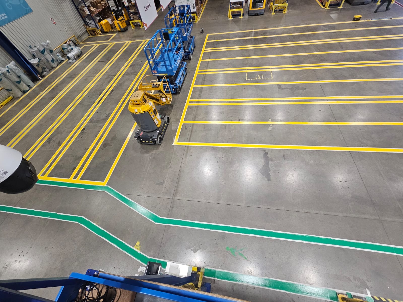 Pharmaceutical Factory Safety Line Marking, Dublin project photograph 15