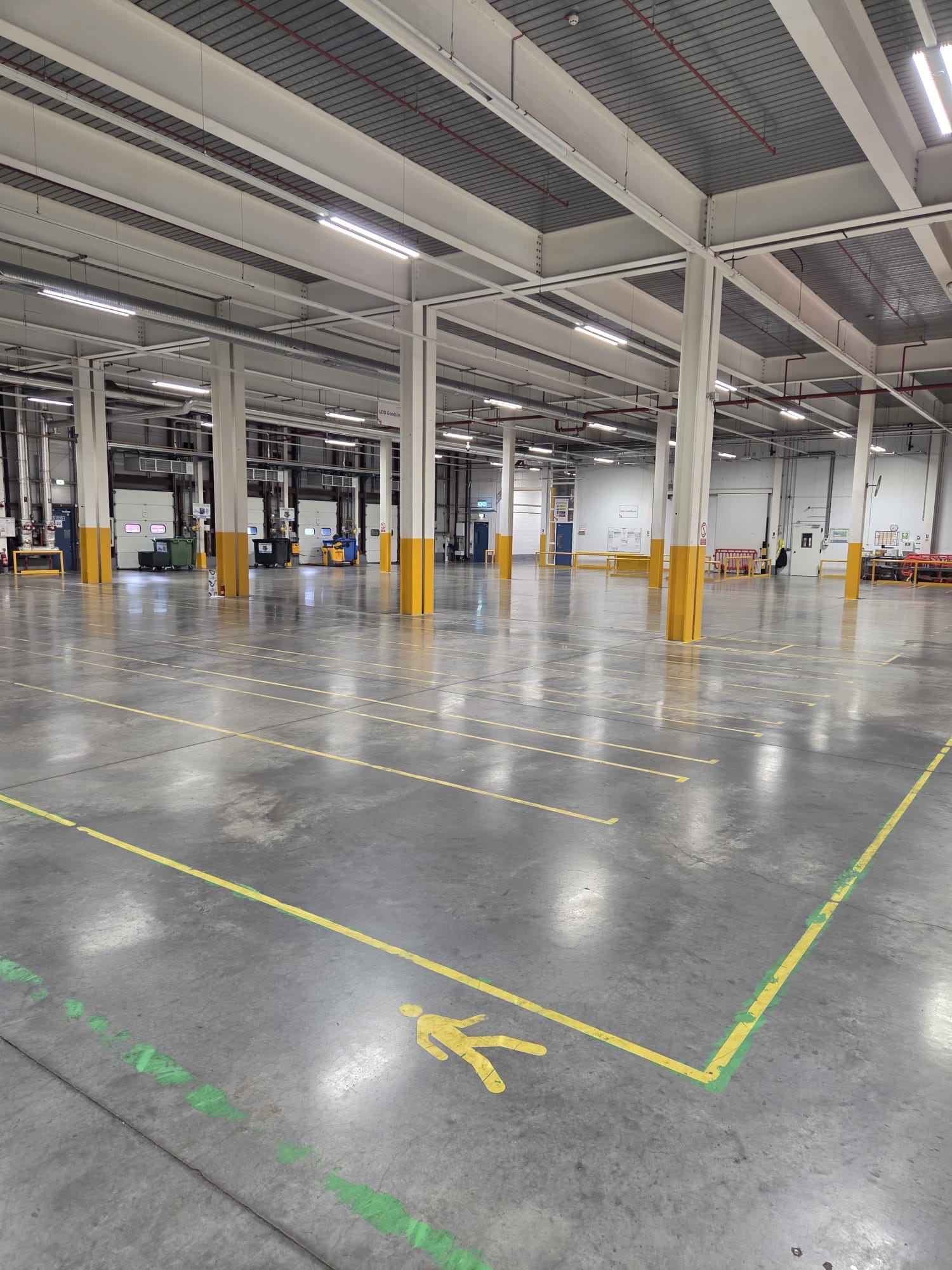 Pharmaceutical Factory Safety Line Marking, Dublin project photograph 16