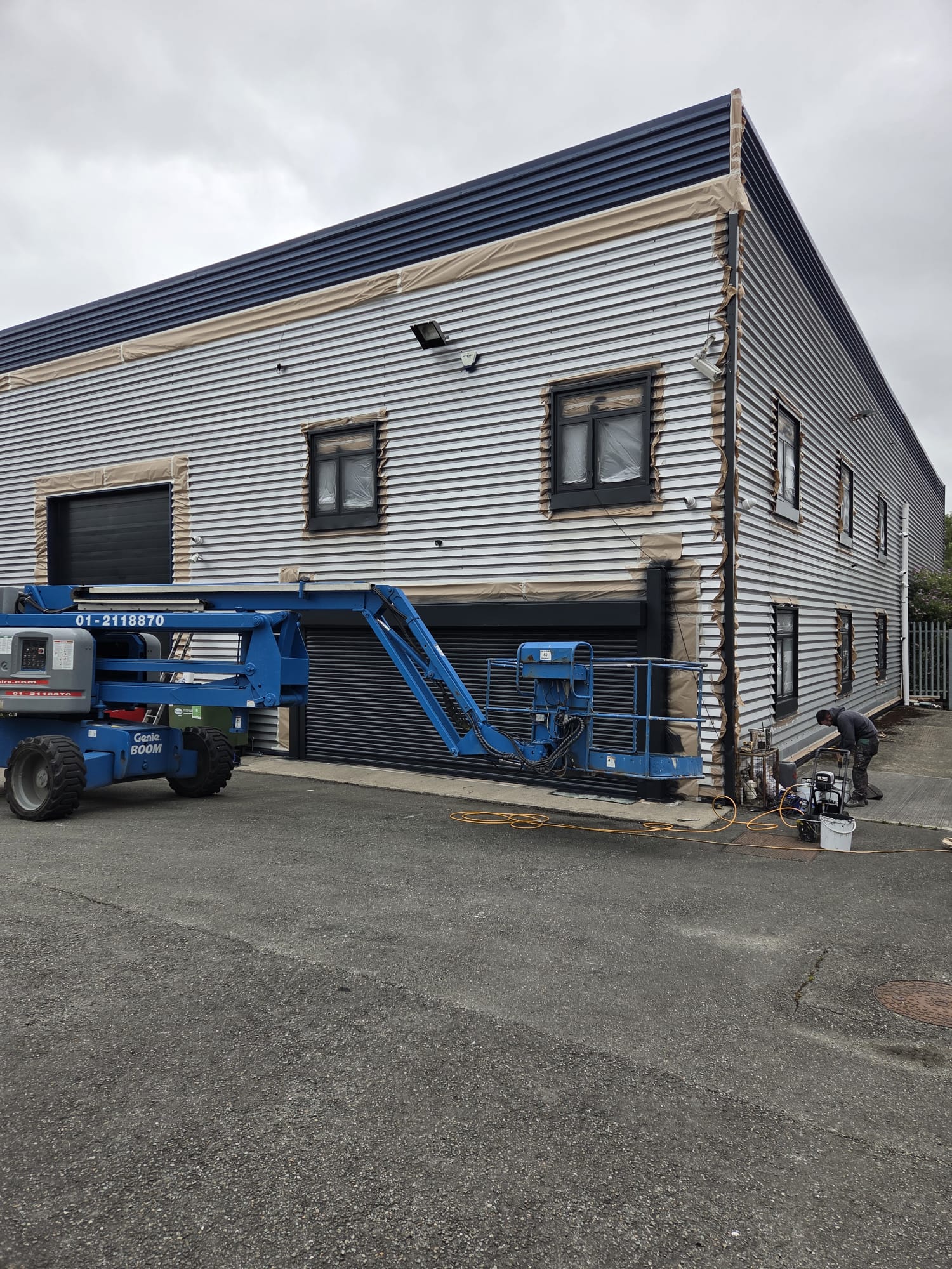 Commercial Cladding Restoration, Blanchardstown project photograph 2